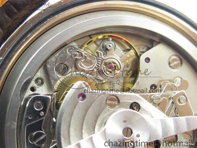 MIROTIME 0108 Portugieser Chrono  42 IW390406 RG ZF 1:1 Best Edition Blue Dial on Brown Leather Strap A Durable 7129